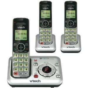  New VTECH VTCS6429 3 DECT 6.0 CORDLESS PHONE WITH 