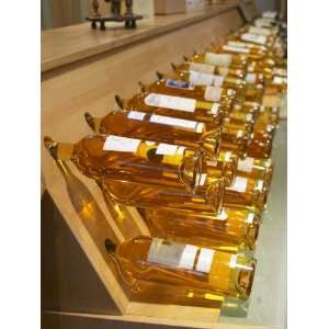 Golden Yellow Bottles of White Bergerac and Monbazillac Wine, Maison 