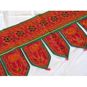  HOME WINDOW VALANCE TREATMENT CURTAIN TOPPER INDIAN