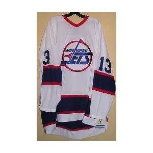 Winnipeg Jets Vintage Hockey Jersey Selanne #13  Sports 